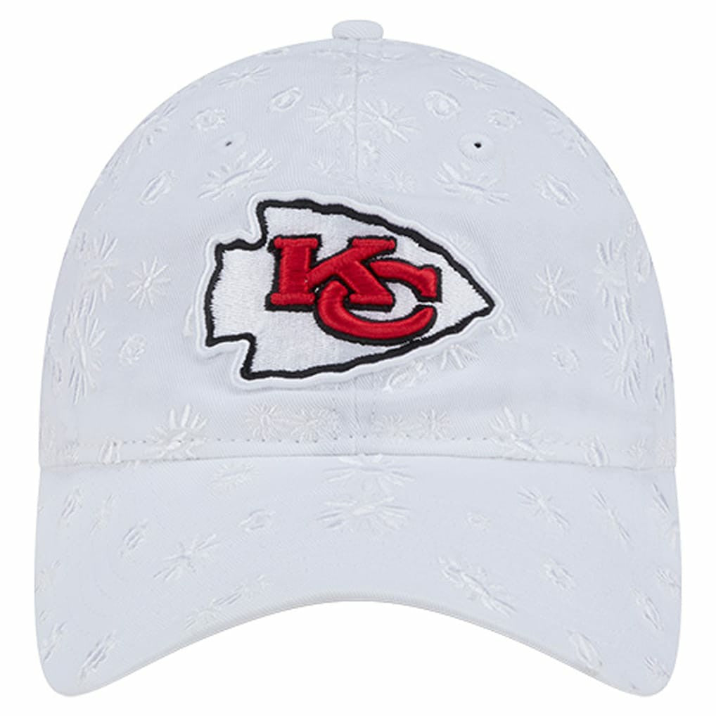 Kansas City Chiefs New Era Women's Floral 9TWENTY Adjustable Hat