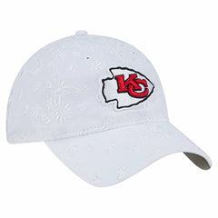 Kansas City Chiefs New Era Women's Floral 9TWENTY Adjustable Hat