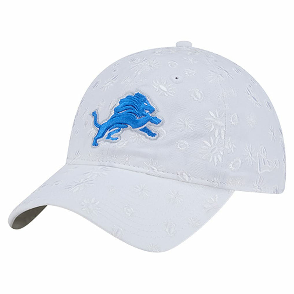 Detroit Lions New Era Women's Floral 9TWENTY Adjustable Hat