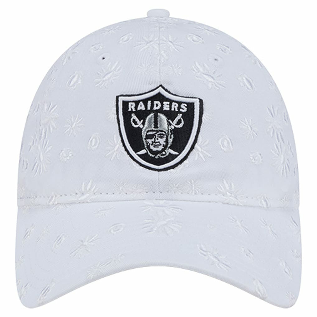 Las Vegas Raiders New Era Women's Floral 9TWENTY Adjustable Hat