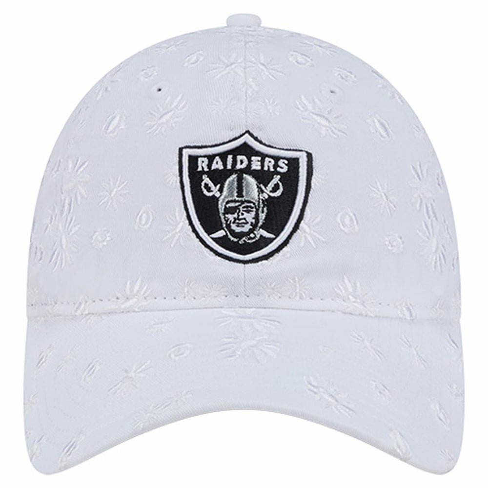 Las Vegas Raiders New Era Women's Floral 9TWENTY Adjustable Hat