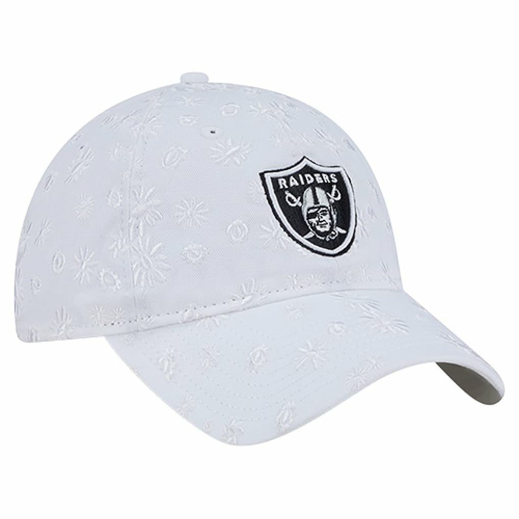 Las Vegas Raiders New Era Women's Floral 9TWENTY Adjustable Hat