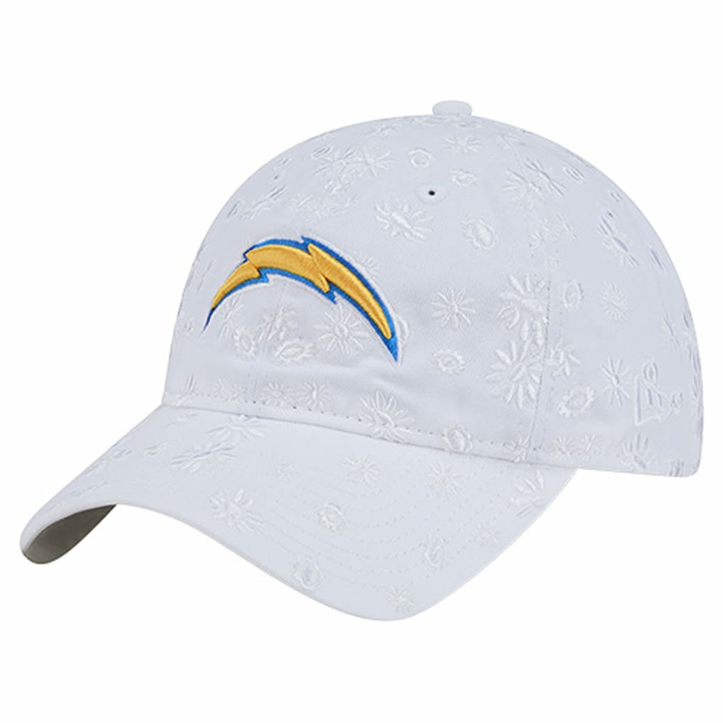 Los Angeles Chargers New Era Women's Floral 9TWENTY Adjustable Hat