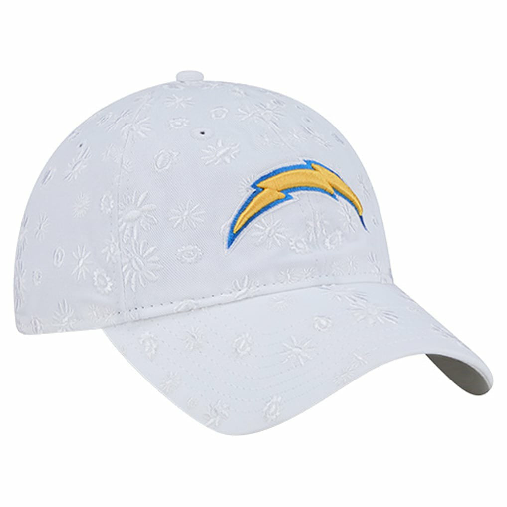 Los Angeles Chargers New Era Women's Floral 9TWENTY Adjustable Hat