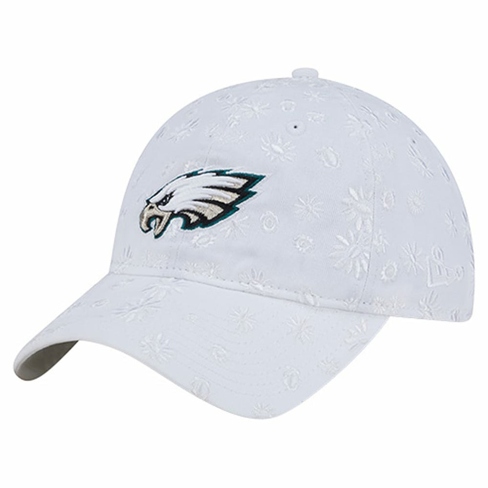 Philadelphia Eagles New Era Women's Floral 9TWENTY Adjustable Hat