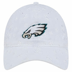 Philadelphia Eagles New Era Women's Floral 9TWENTY Adjustable Hat