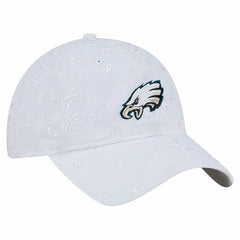 Philadelphia Eagles New Era Women's Floral 9TWENTY Adjustable Hat