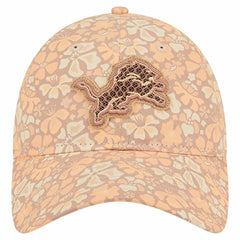 Detroit Lions New Era Women's Floral 9TWENTY Adjustable Hat