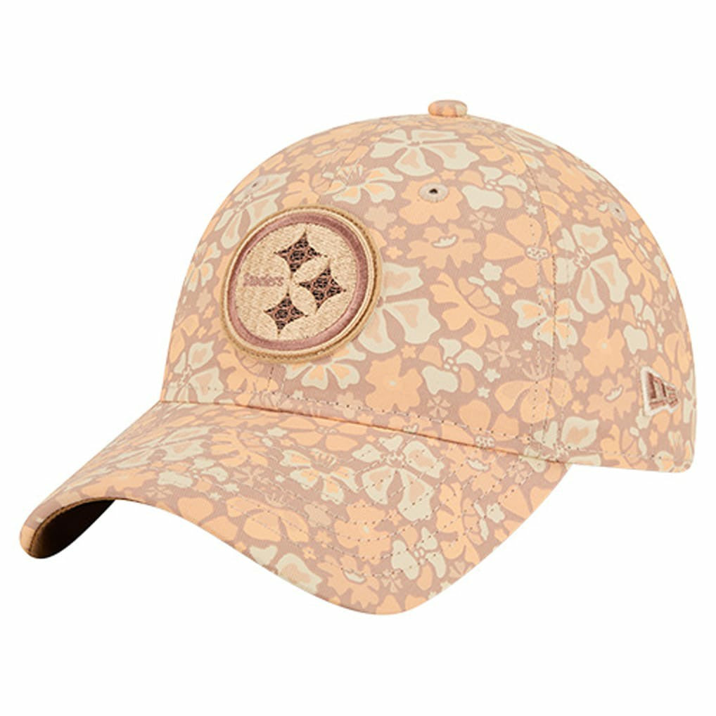 Pittsburgh Steelers New Era Women's Floral 9TWENTY Adjustable Hat