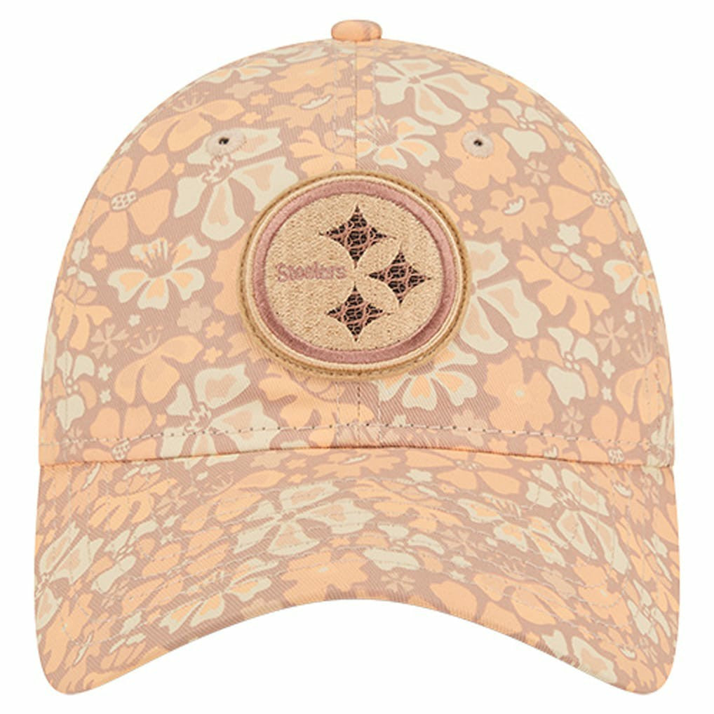 Pittsburgh Steelers New Era Women's Floral 9TWENTY Adjustable Hat