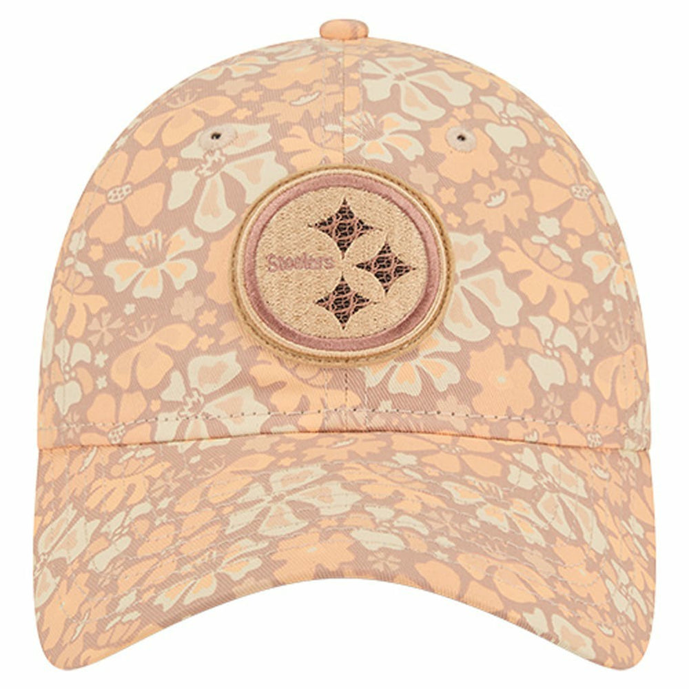 Pittsburgh Steelers New Era Women's Floral 9TWENTY Adjustable Hat