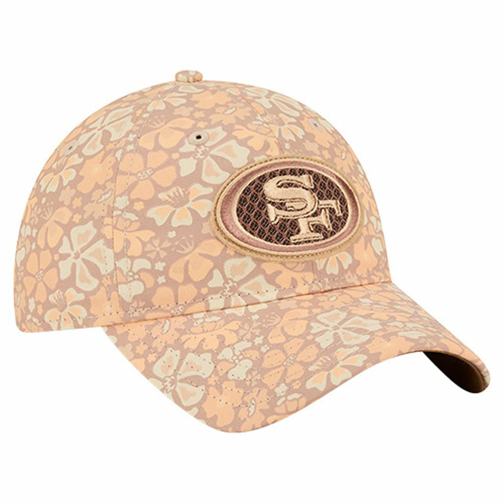 San Francisco 49ers New Era Women's Floral 9TWENTY Adjustable Hat