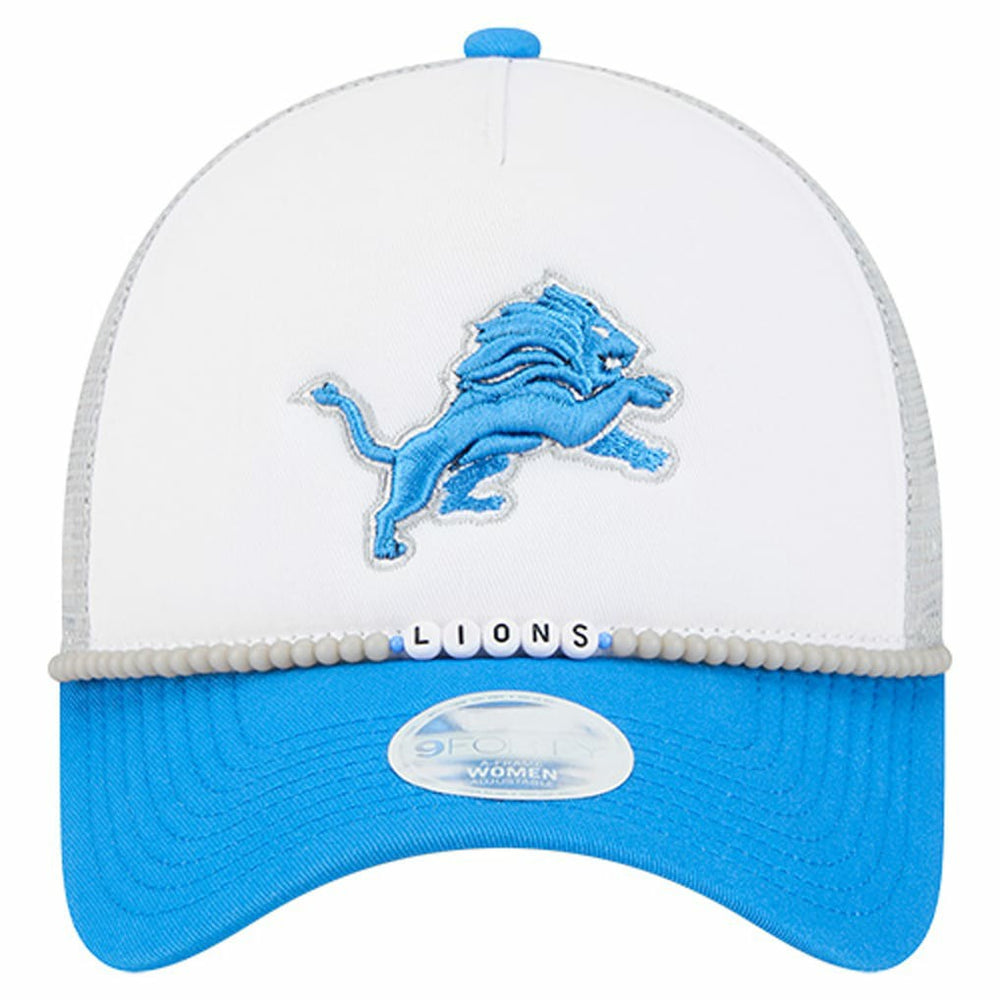 Detroit Lions New Era Women's Friendship Bracelet 9FORTY Adjustable Hat