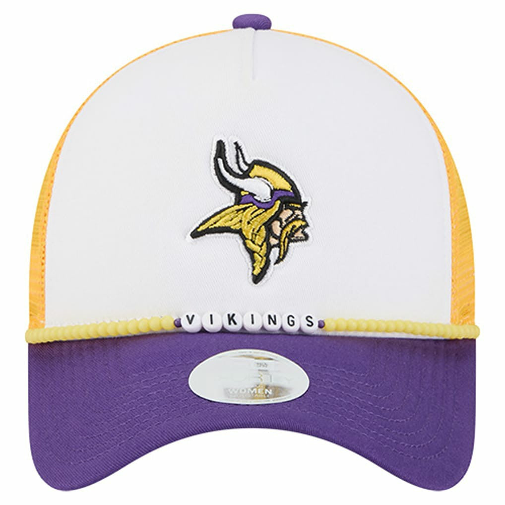 Minnesota Vikings New Era Women's Friendship Bracelet 9FORTY Adjustable Hat