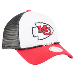 Kansas City Chiefs New Era Women's Friendship Bracelet 9FORTY Adjustable Hat