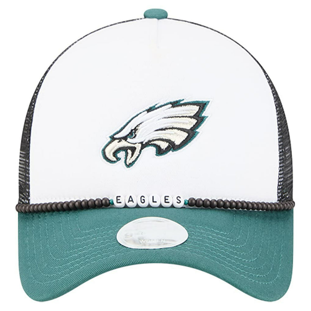 Philadelphia Eagles New Era Women's Friendship Bracelet 9FORTY Adjustable Hat
