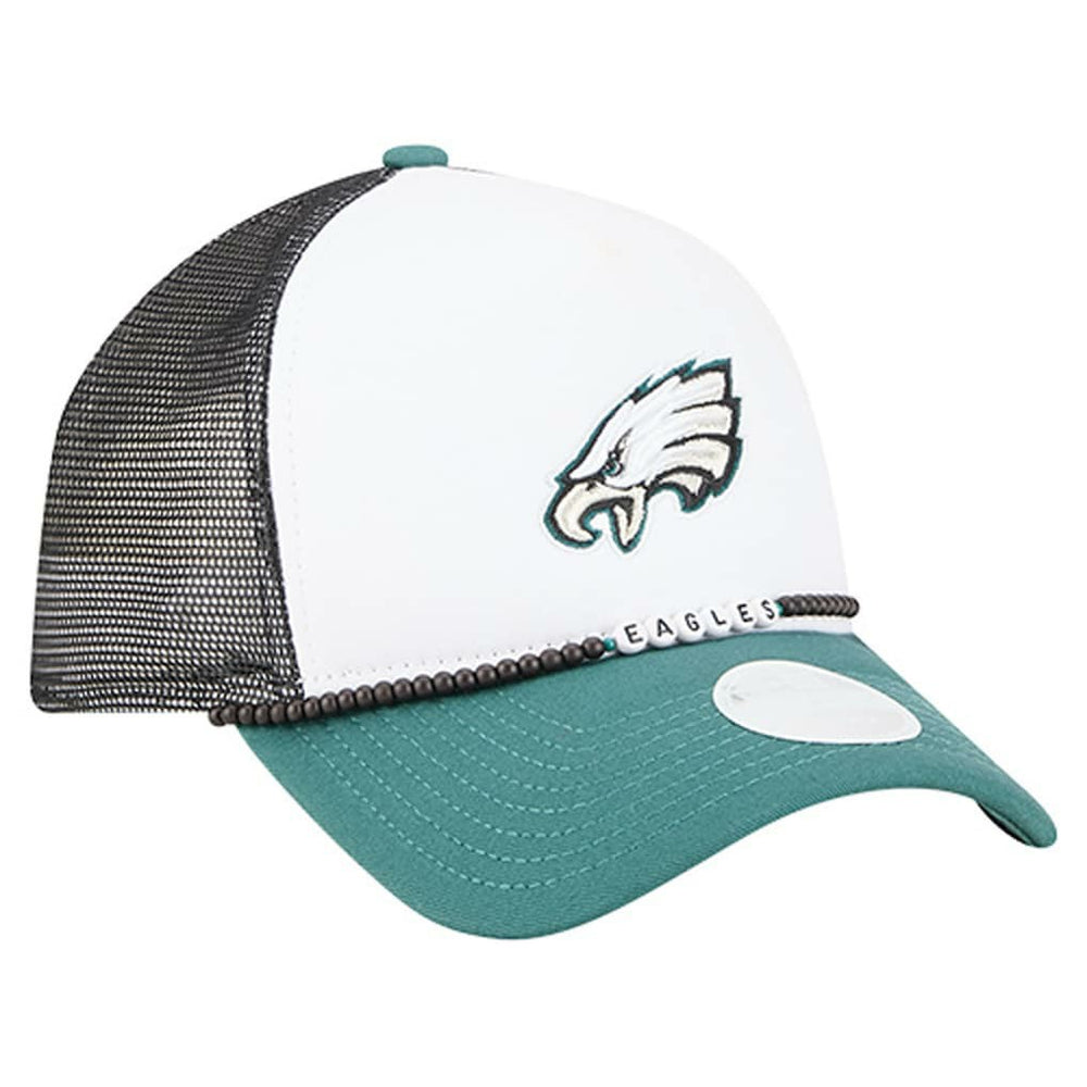 Philadelphia Eagles New Era Women's Friendship Bracelet 9FORTY Adjustable Hat