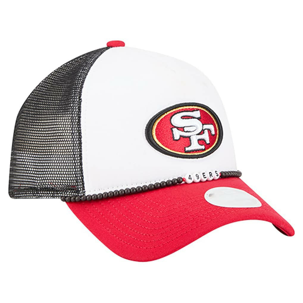San Francisco 49ers New Era Women's Friendship Bracelet 9FORTY Adjustable Hat