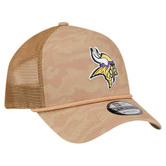 Minnesota Vikings New Era Wheat Camo 9FORTY Adjustable Hat