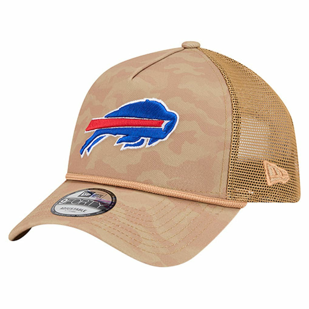 Buffalo Bills New Era Wheat Camo 9FORTY Adjustable Hat