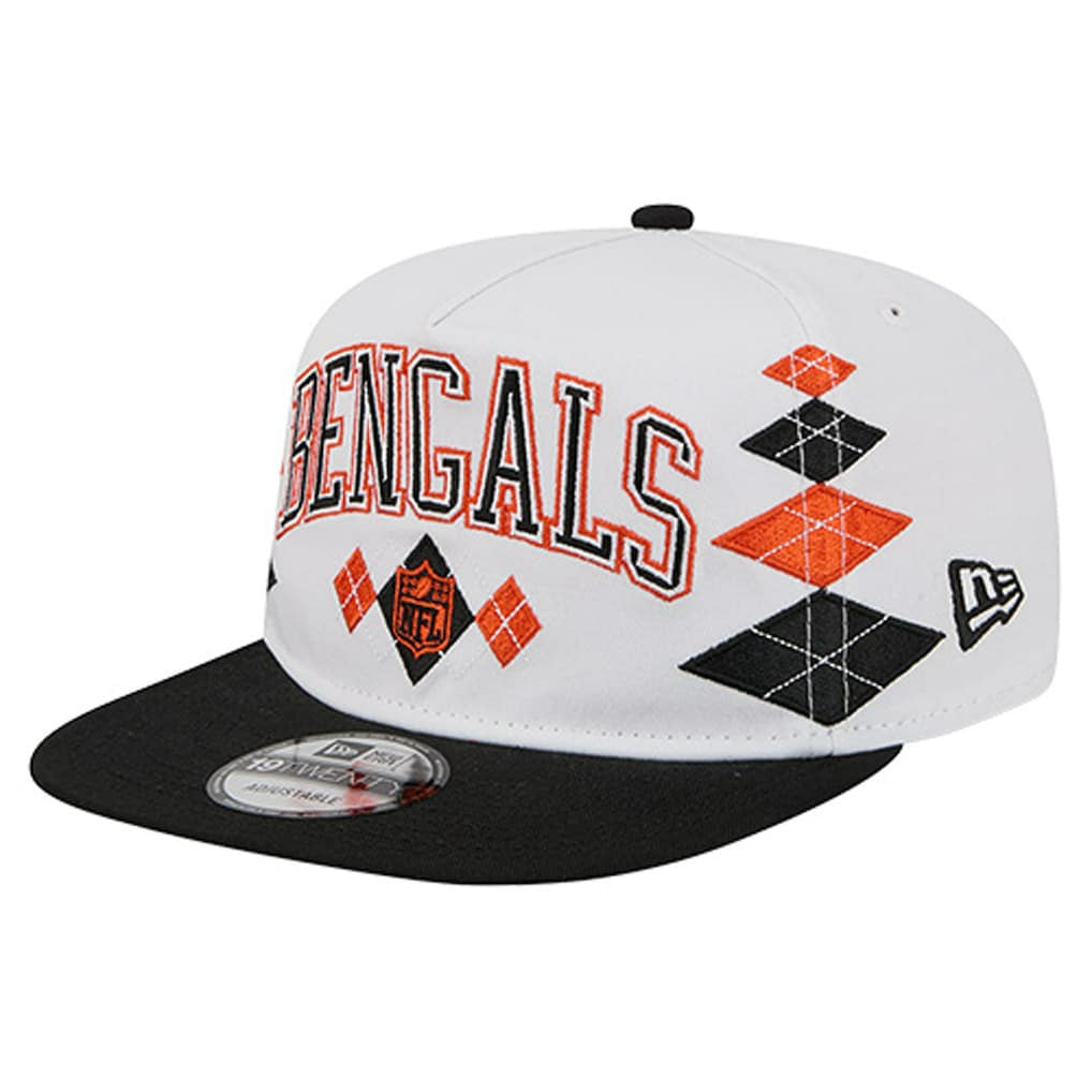 Cincinnati Bengals New Era Argyle 19TWENTY Adjustable Hat