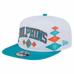 Miami Dolphins New Era Argyle 19TWENTY Adjustable Hat