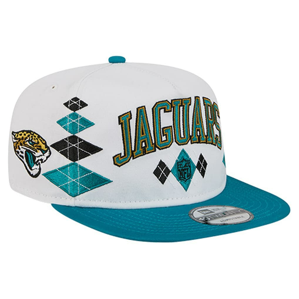 Jacksonville Jaguars New Era Argyle 19TWENTY Adjustable Hat