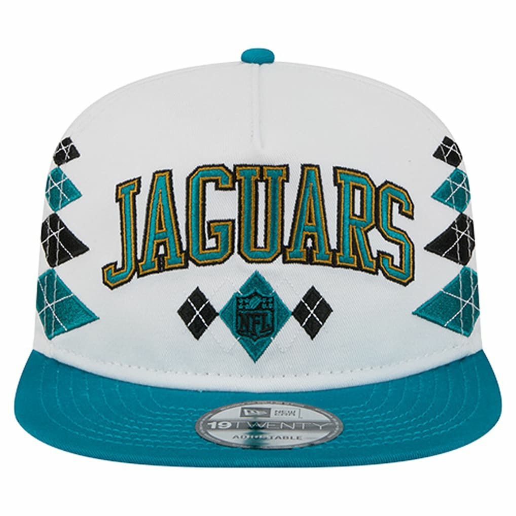 Jacksonville Jaguars New Era Argyle 19TWENTY Adjustable Hat