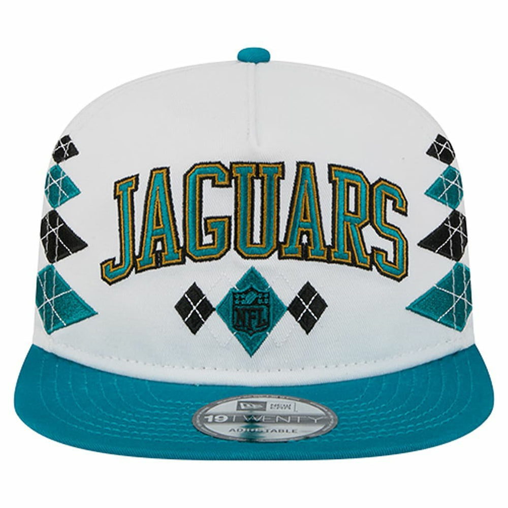 Jacksonville Jaguars New Era Argyle 19TWENTY Adjustable Hat