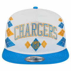 Los Angeles Chargers New Era Argyle 19TWENTY Adjustable Hat
