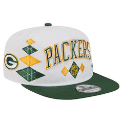 Green Bay Packers New Era Argyle 19TWENTY Adjustable Hat
