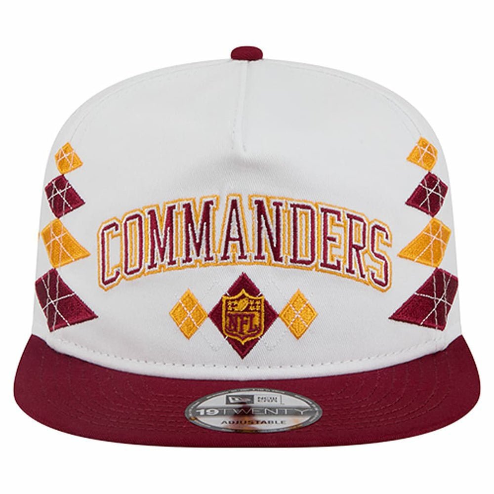 Washington Commanders New Era Argyle 19TWENTY Adjustable Hat