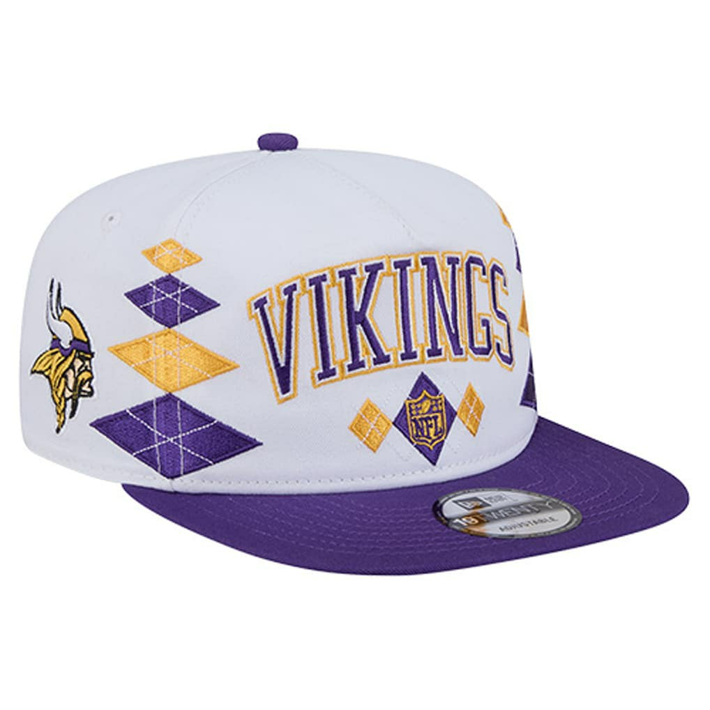 Minnesota Vikings New Era Argyle 19TWENTY Adjustable Hat