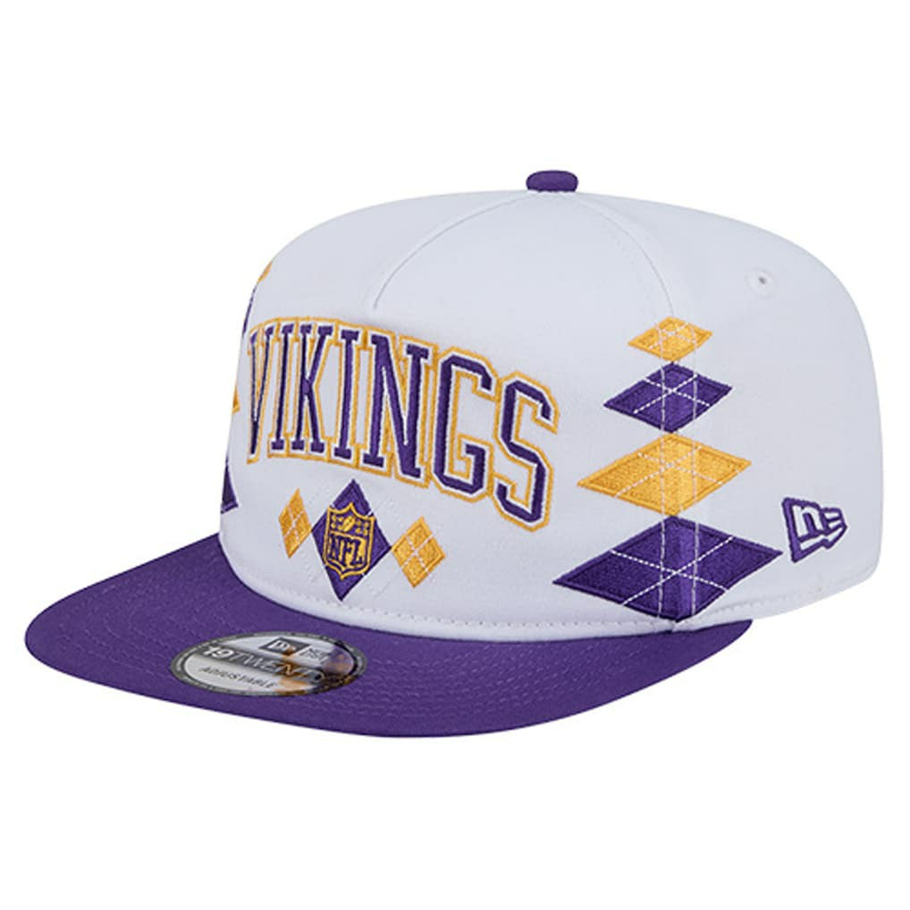Minnesota Vikings New Era Argyle 19TWENTY Adjustable Hat