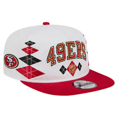 San Francisco 49ers New Era Argyle 19TWENTY Adjustable Hat