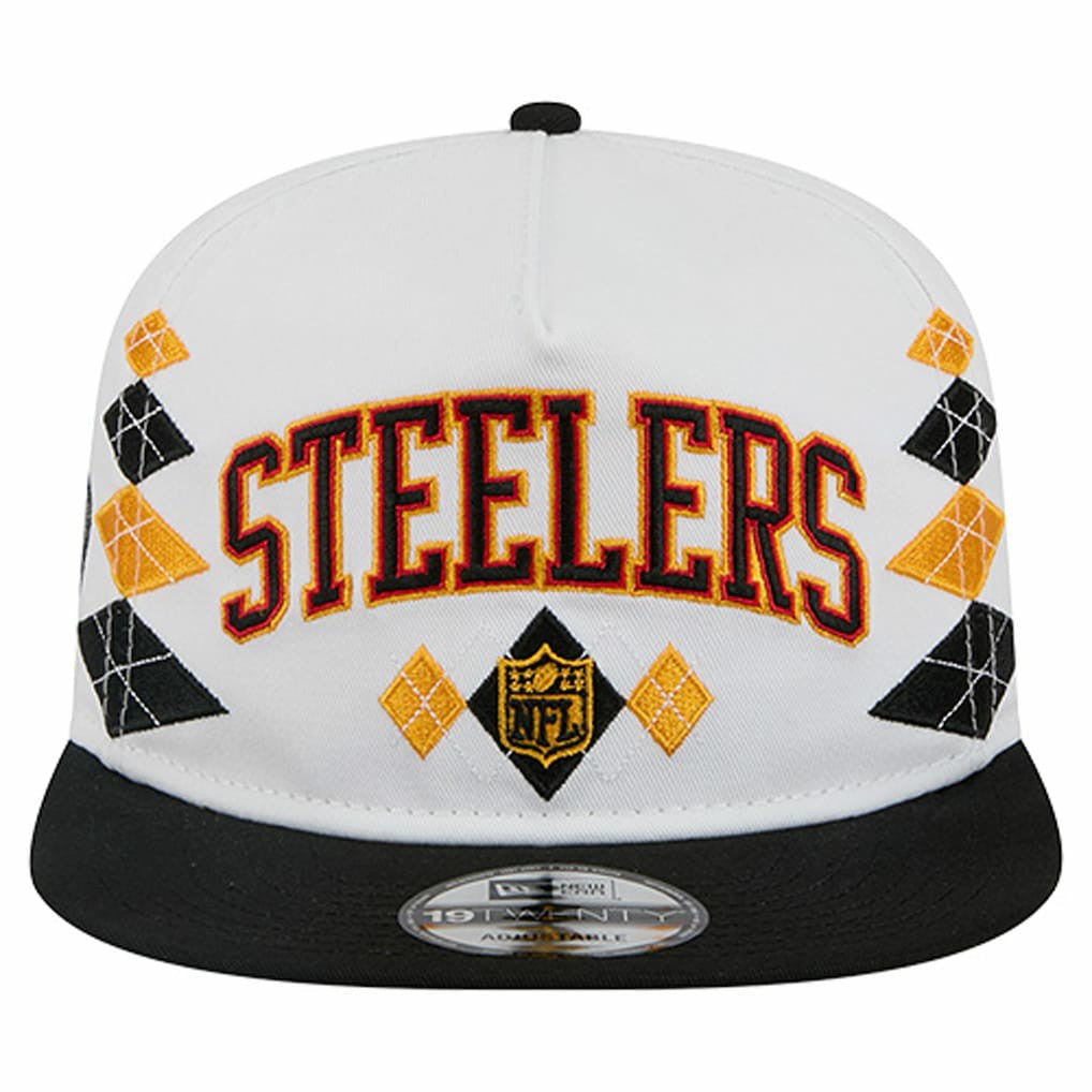 Pittsburgh Steelers New Era Argyle 19TWENTY Adjustable Hat