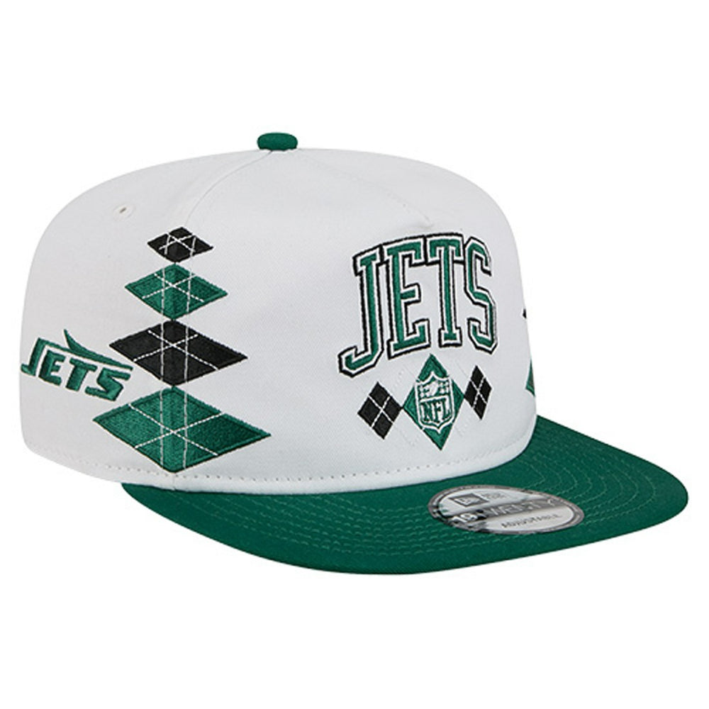New York Jets New Era Argyle 19TWENTY Adjustable Hat