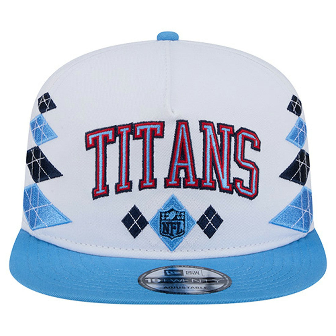 Tennessee Titans New Era Argyle 19TWENTY Adjustable Hat