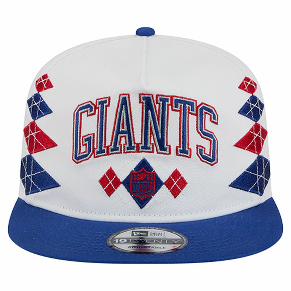 New York Giants New Era Argyle 19TWENTY Adjustable Hat
