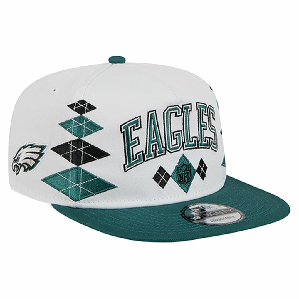Philadelphia Eagles New Era Argyle 19TWENTY Adjustable Hat
