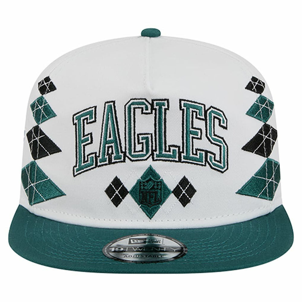 Philadelphia Eagles New Era Argyle 19TWENTY Adjustable Hat