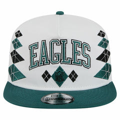 Philadelphia Eagles New Era Argyle 19TWENTY Adjustable Hat