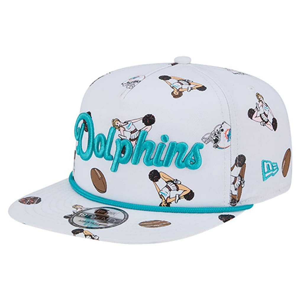 Miami Dolphins New Era Team Cheer 19TWENTY Snapback Hat