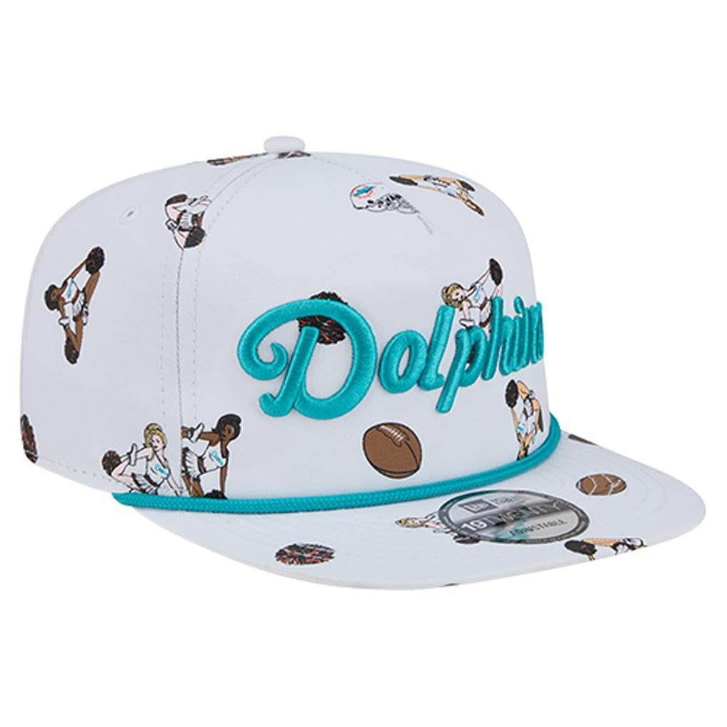 Miami Dolphins New Era Team Cheer 19TWENTY Snapback Hat