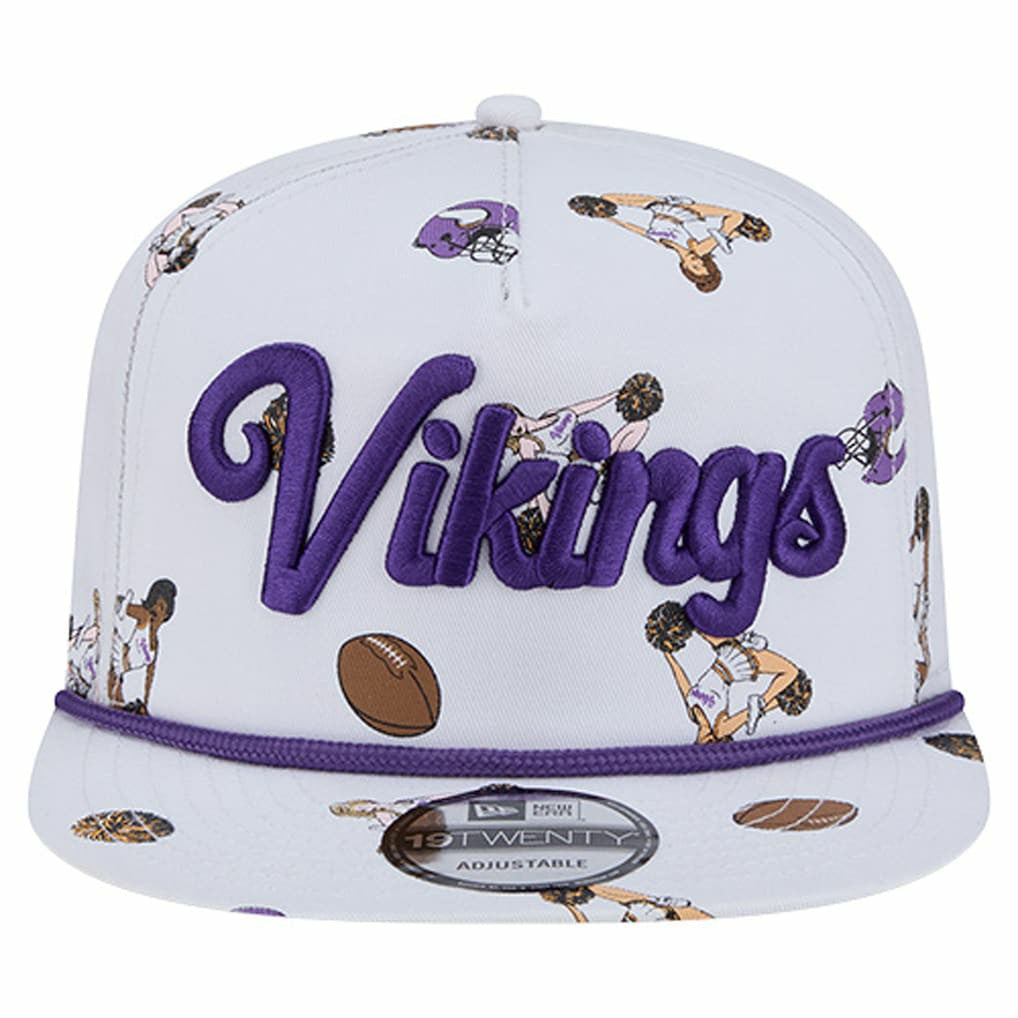 Minnesota Vikings New Era Team Cheer 19TWENTY Snapback Hat