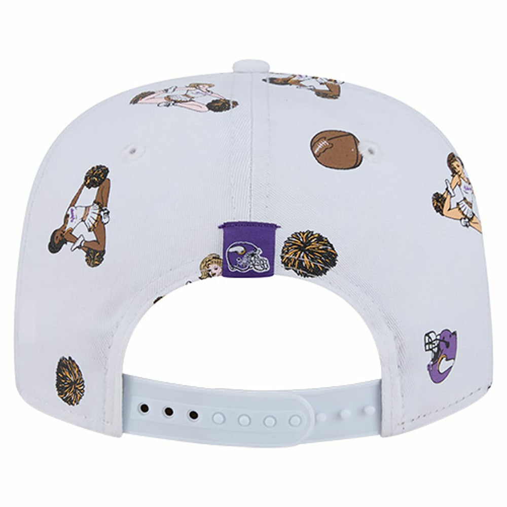 Minnesota Vikings New Era Team Cheer 19TWENTY Snapback Hat