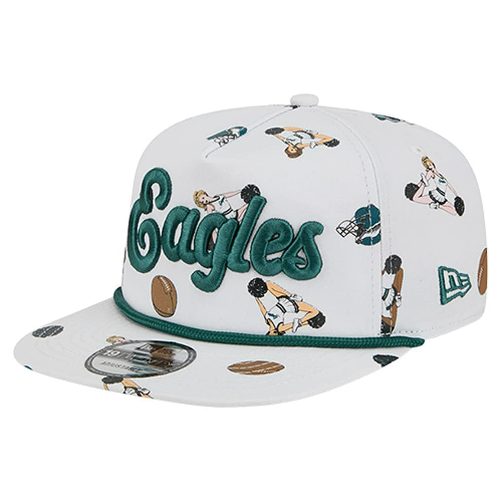 Philadelphia Eagles New Era Team Cheer 19TWENTY Snapback Hat