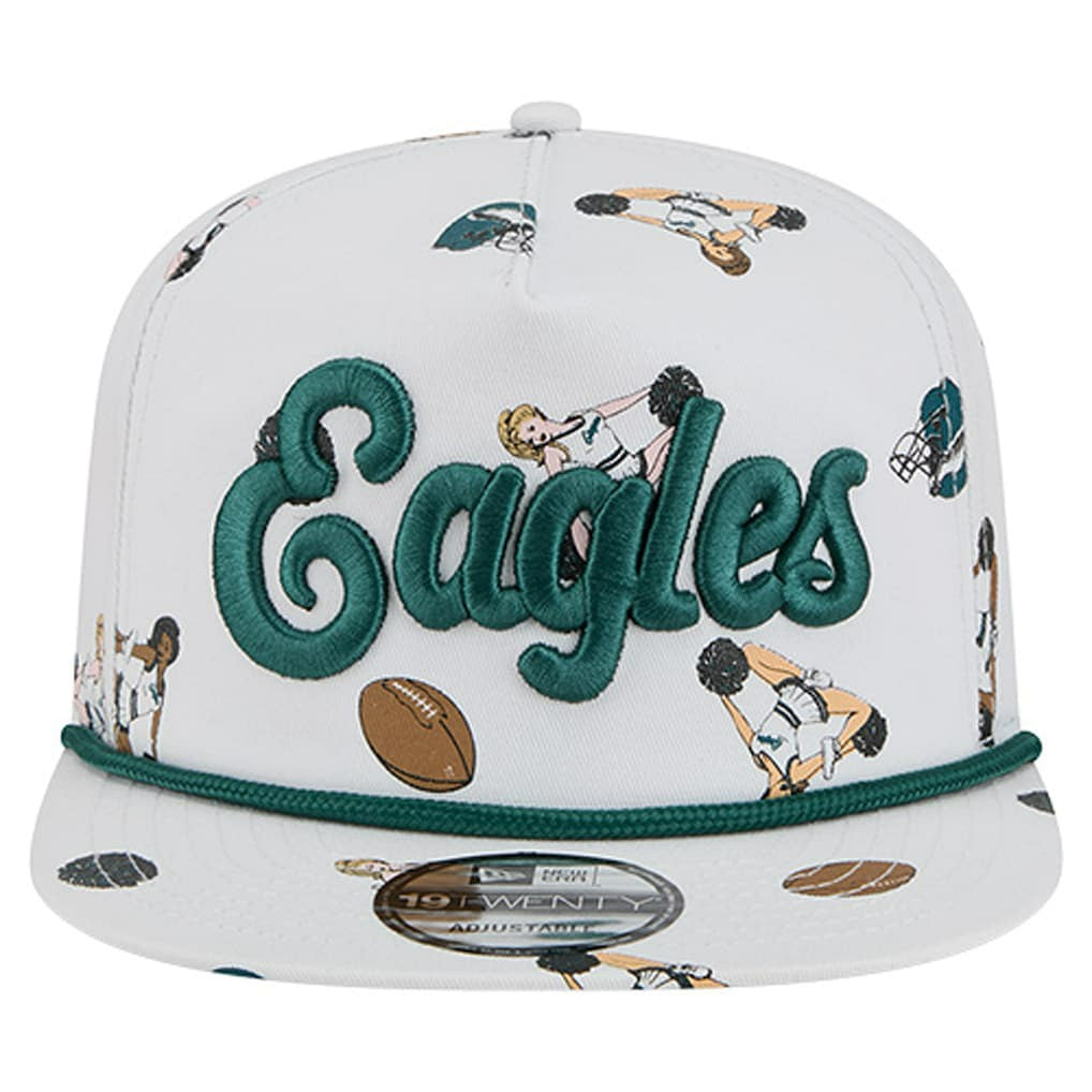 Philadelphia Eagles New Era Team Cheer 19TWENTY Snapback Hat