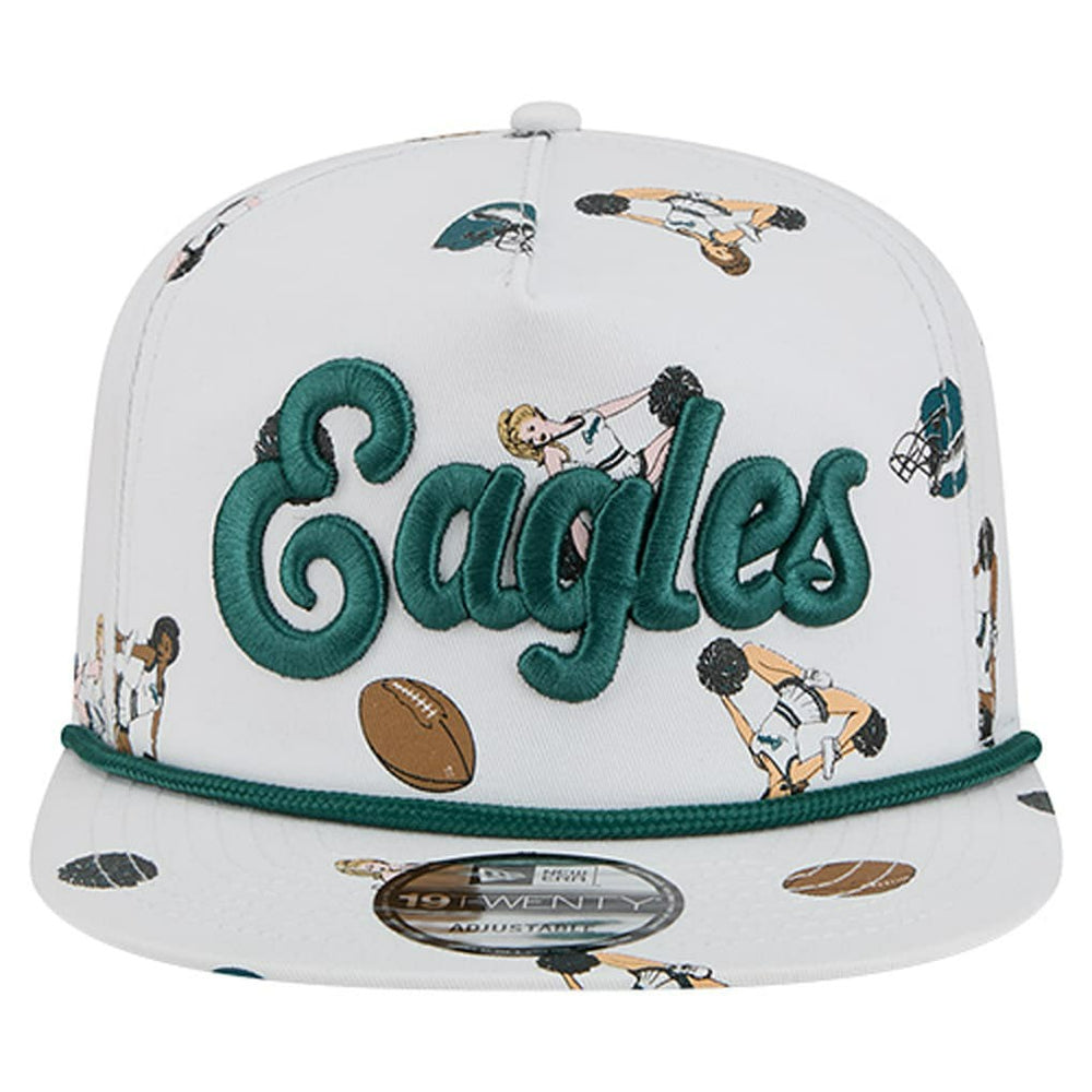 Philadelphia Eagles New Era Team Cheer 19TWENTY Snapback Hat