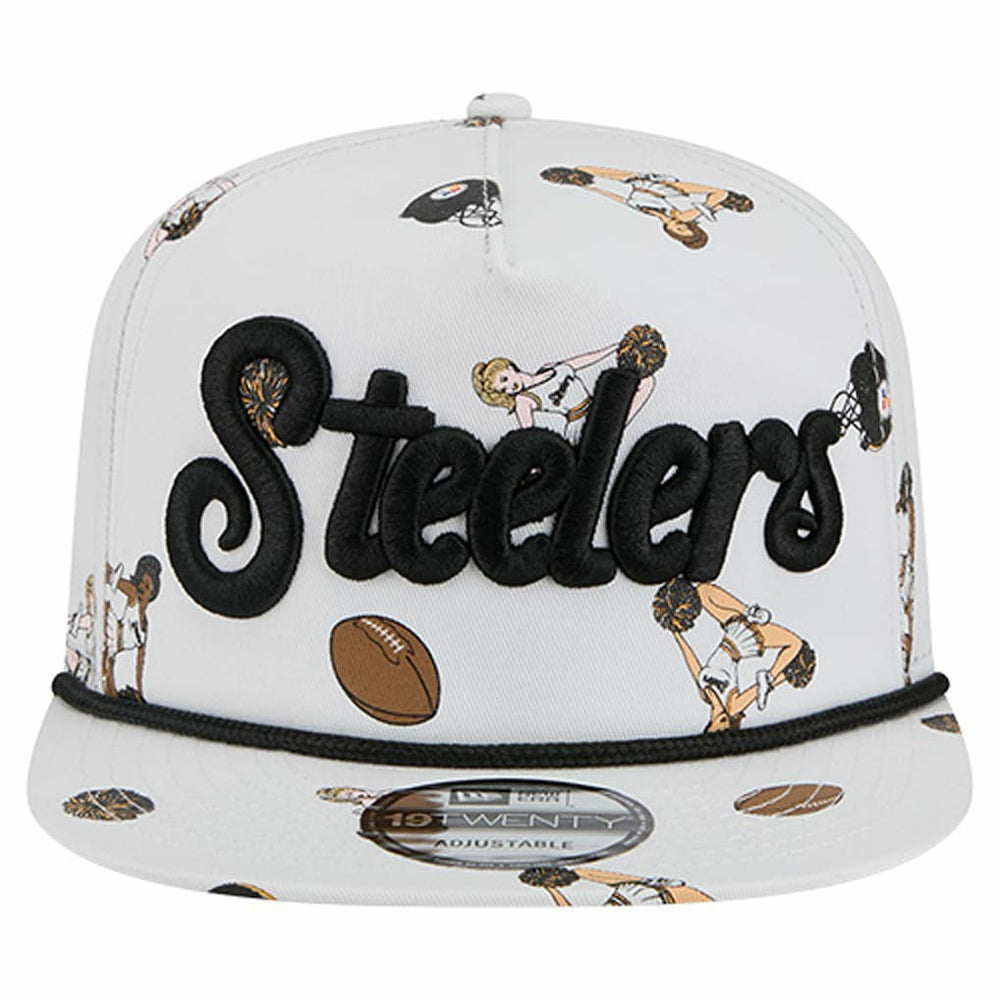 Pittsburgh Steelers New Era Team Cheer 19TWENTY Snapback Hat